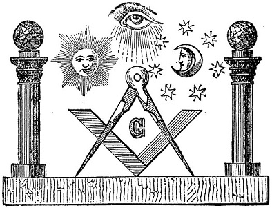 Example of Square and Compasses